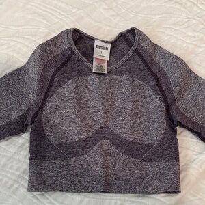 Gymshark Women's Heathered Purple Sweater